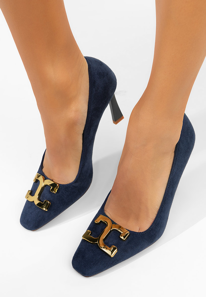 Štikle Cenia plavo navy