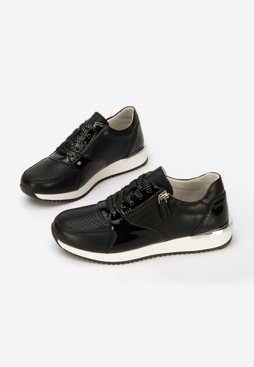 Ženske Kožne tenisice Eniliana crno