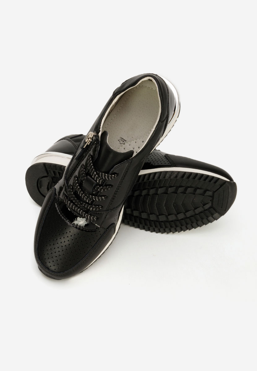 Ženske Kožne tenisice Eniliana crno