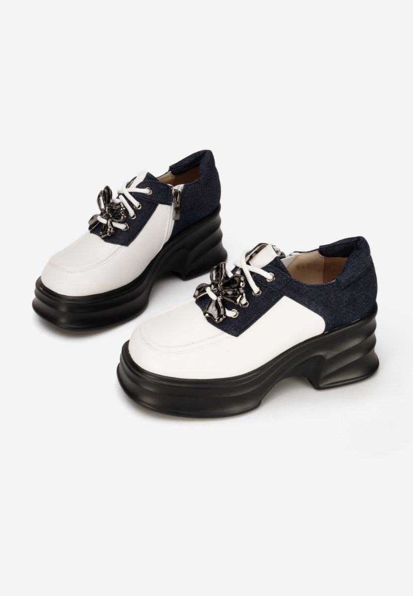 Loafers cipele Manilla bijele