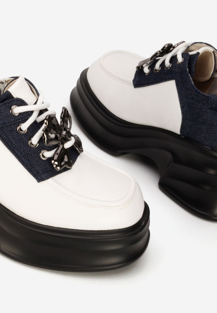 Loafers cipele Manilla bijele