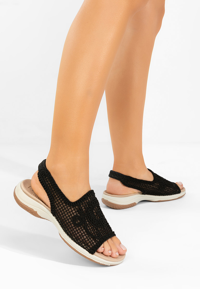 Niske sandale Lalyana crno