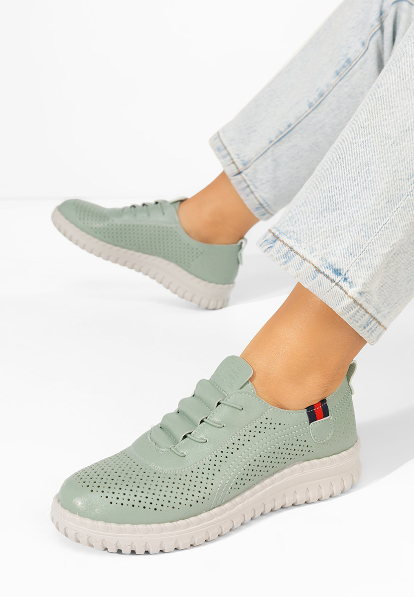 Ženske sneakers Petrina zeleno