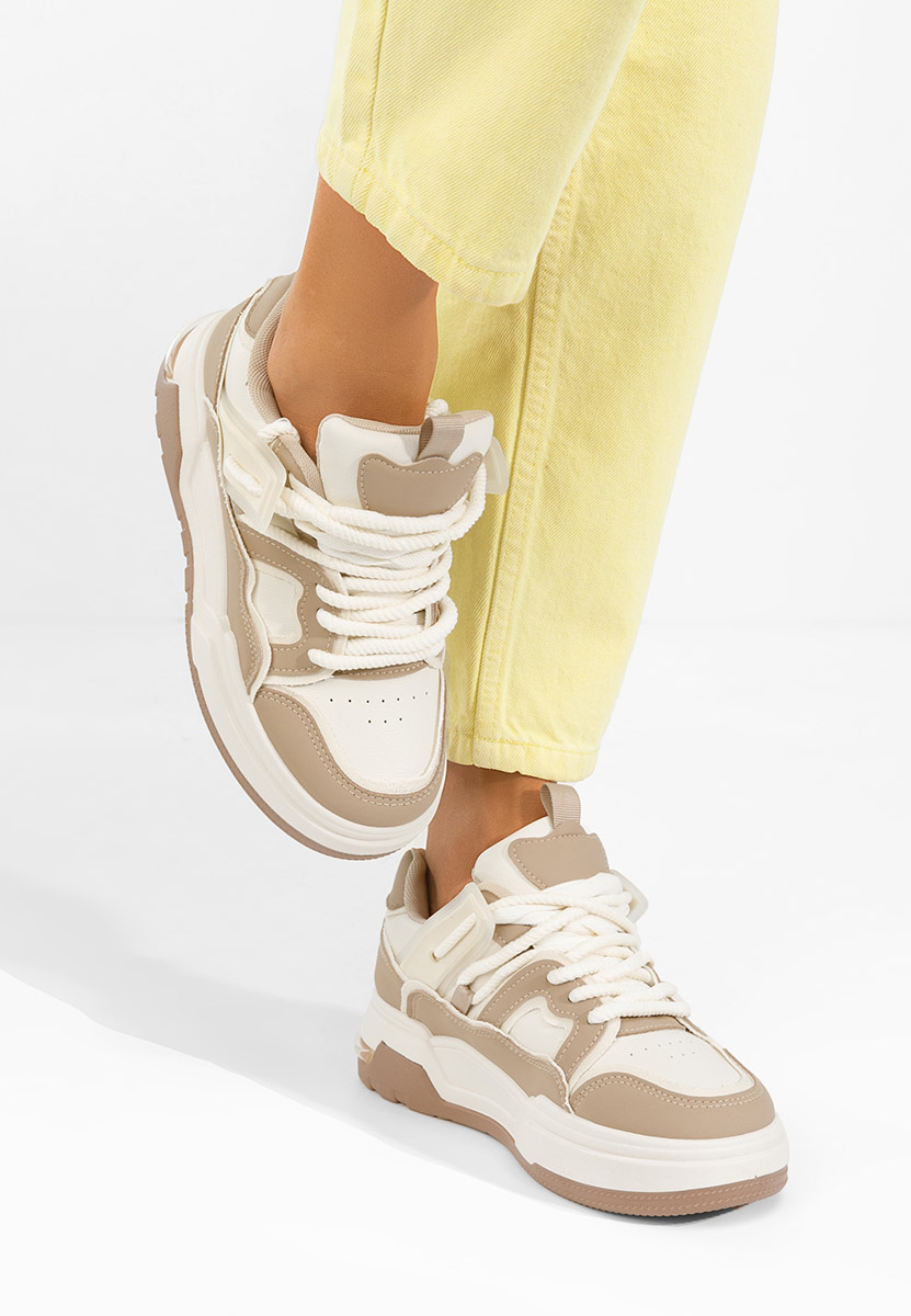 Tenisice sa platformom Cinzela kaki