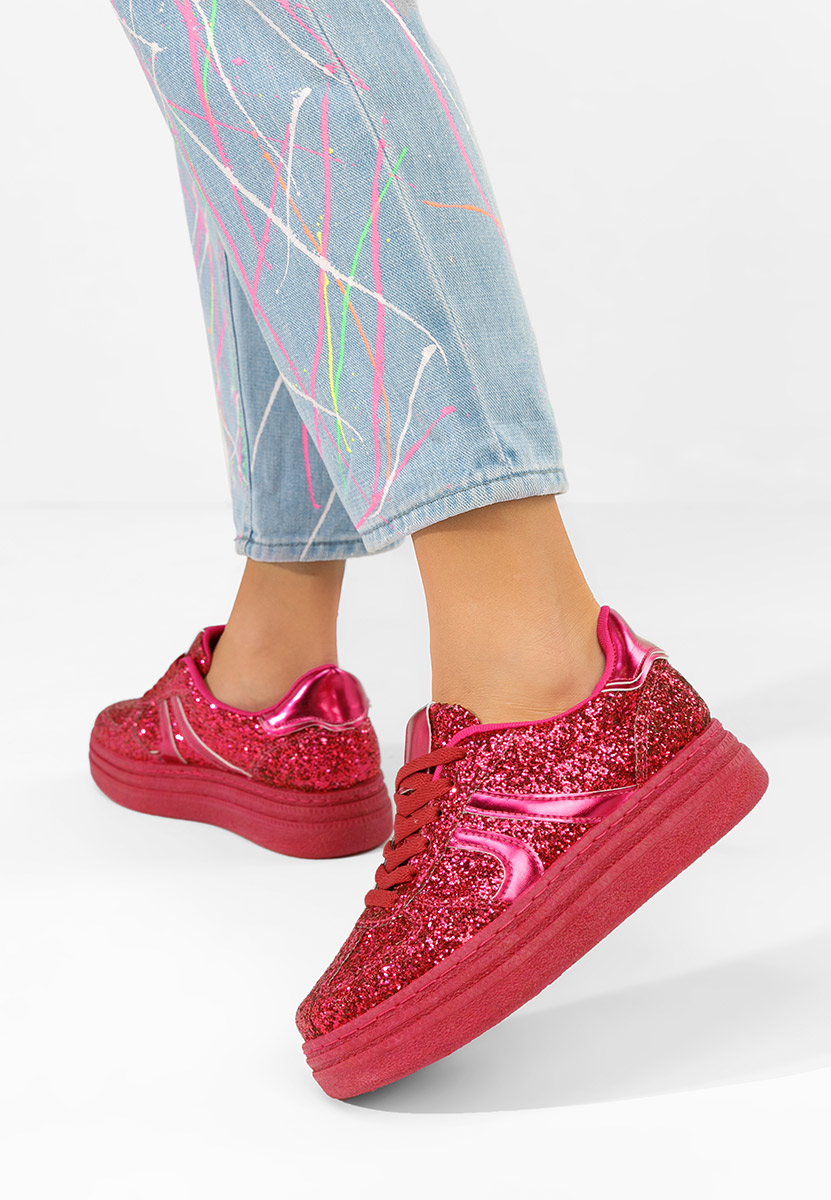 Ženske sneakers Zareena fuksija