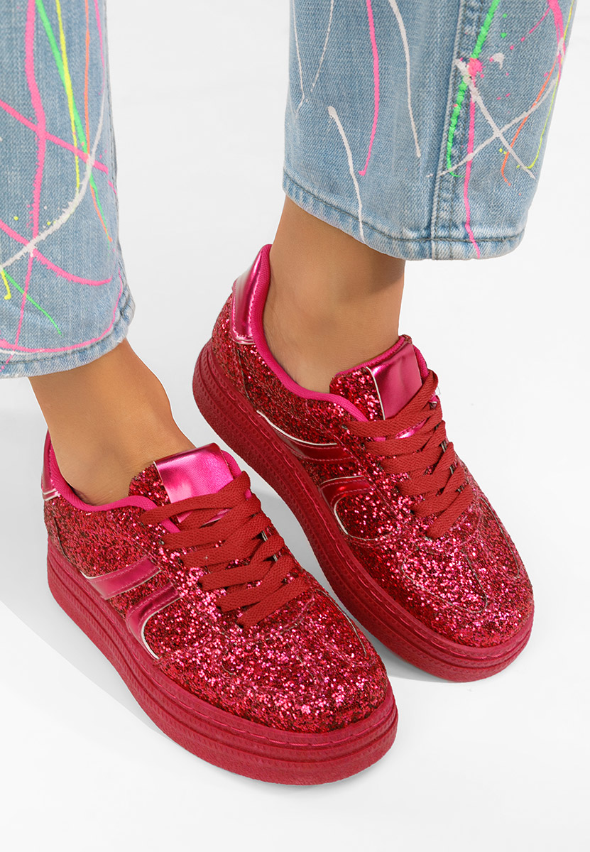 Ženske sneakers Zareena fuksija