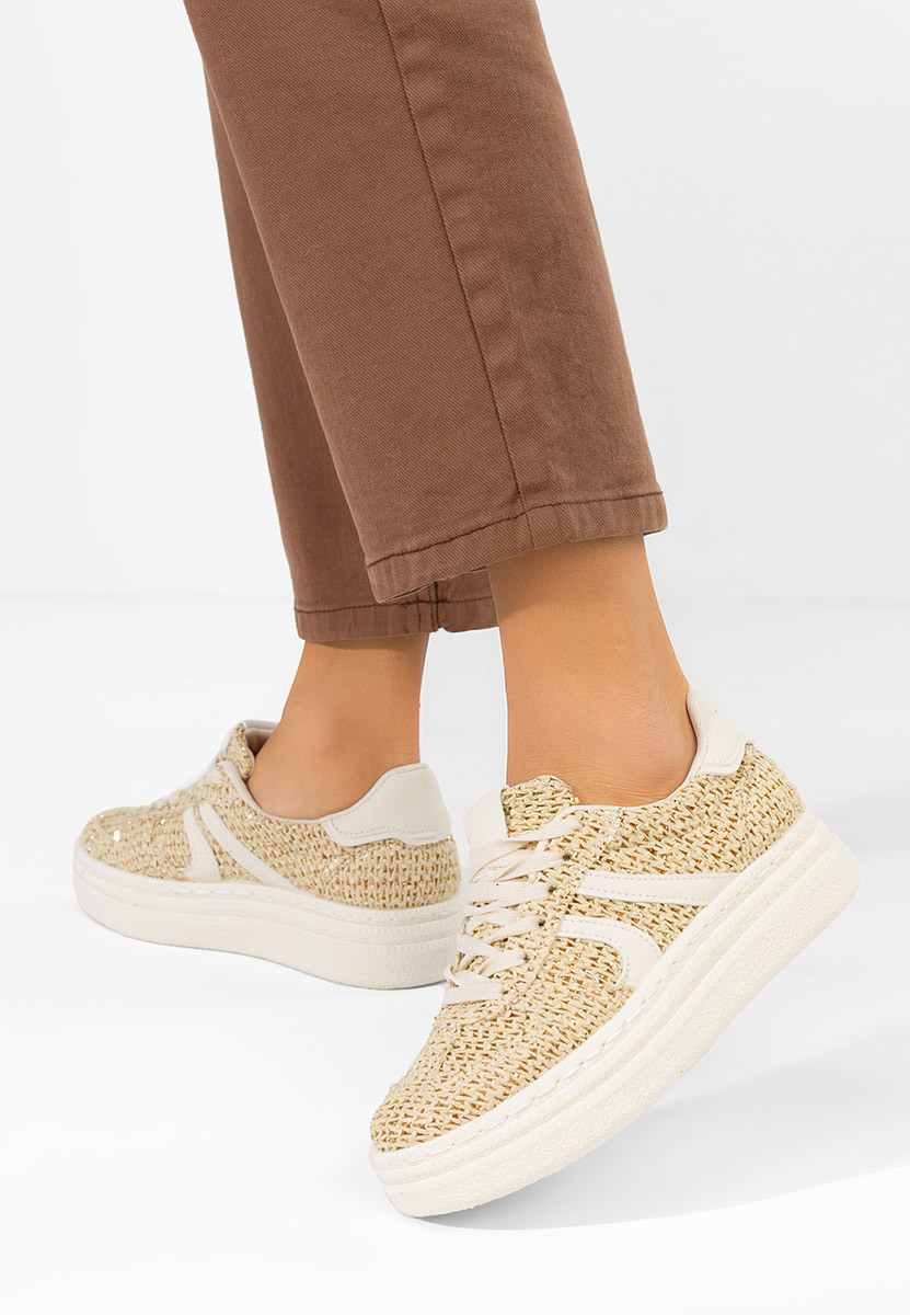 Ženske sneakers Zareena bež
