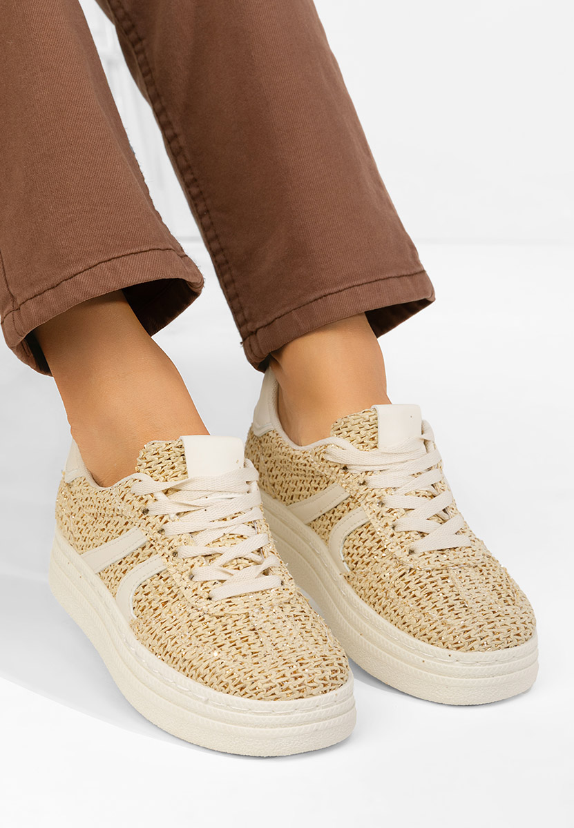 Ženske sneakers Zareena bež