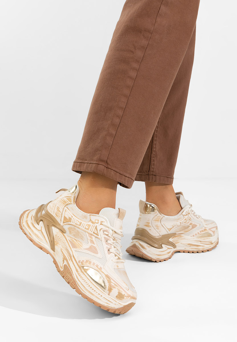 Tenisice na punu petu Kellee kaki