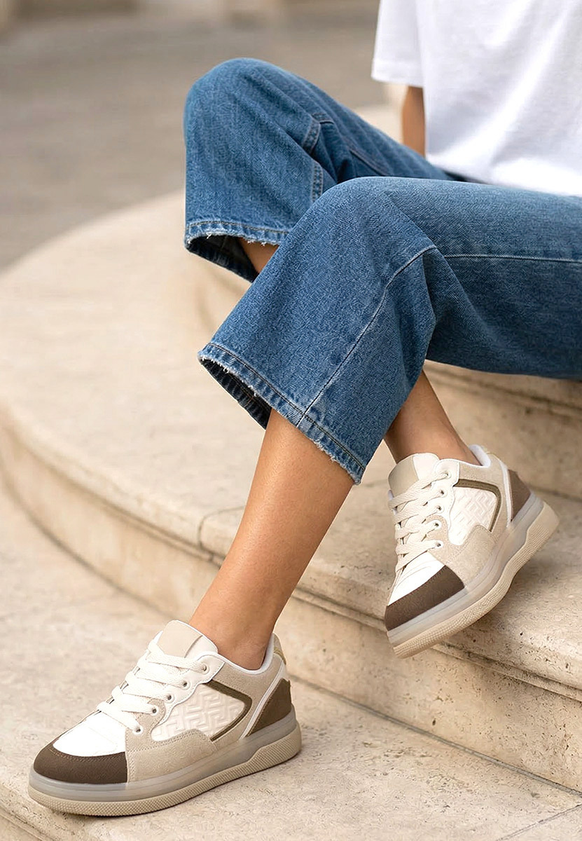 Ženske sneakers Seraia braon