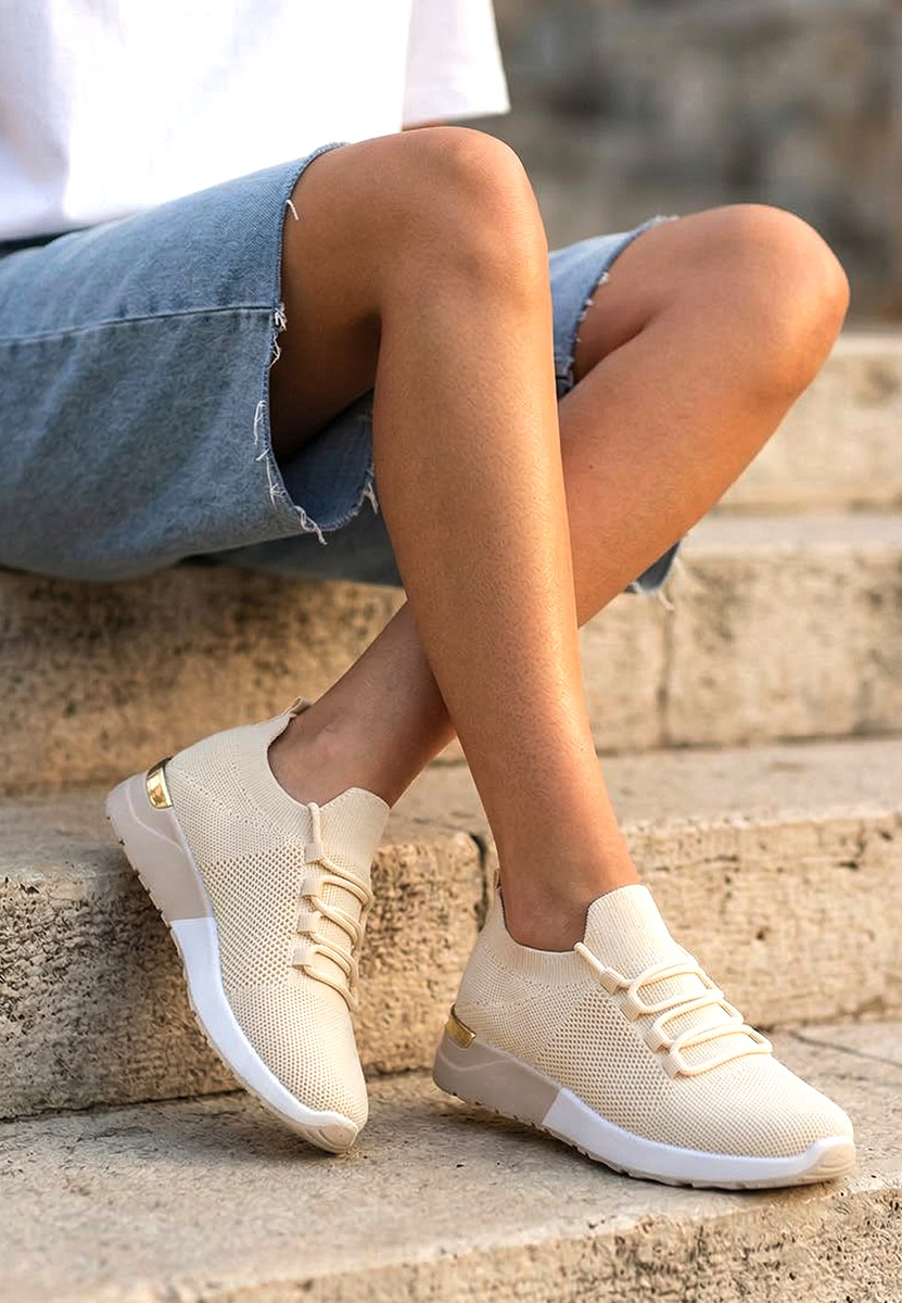 Ženske sneakers Bushra bež
