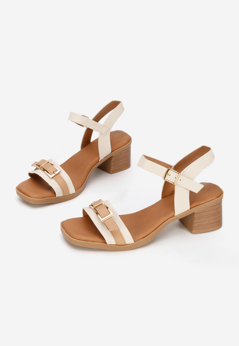 Sandale s petu Iustinia bež