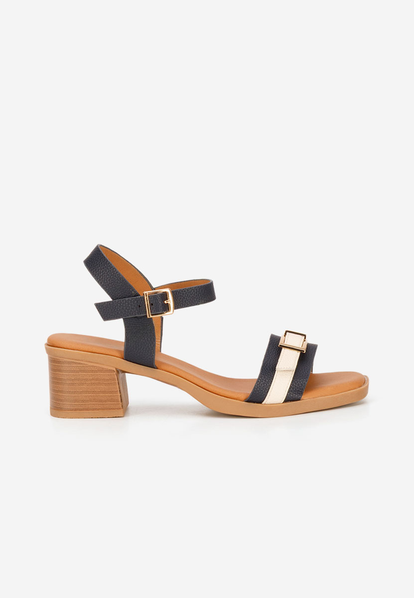 Sandale s petu Iustinia plavo navy