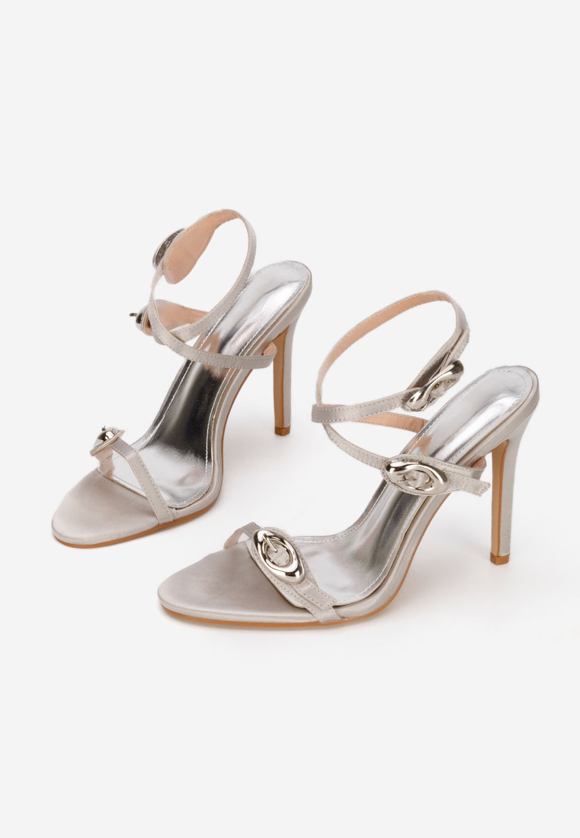 Štikle sandale Romella sivo