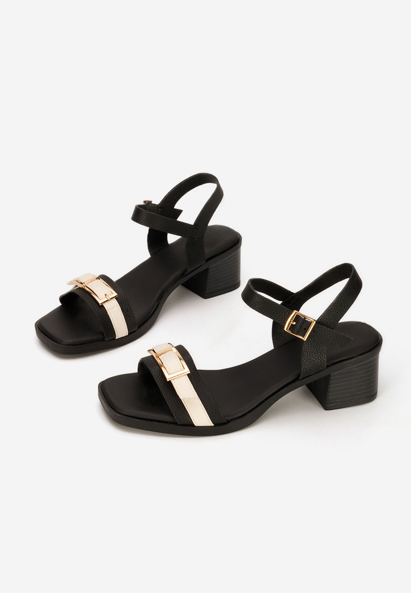 Sandale s petu Iustinia crno