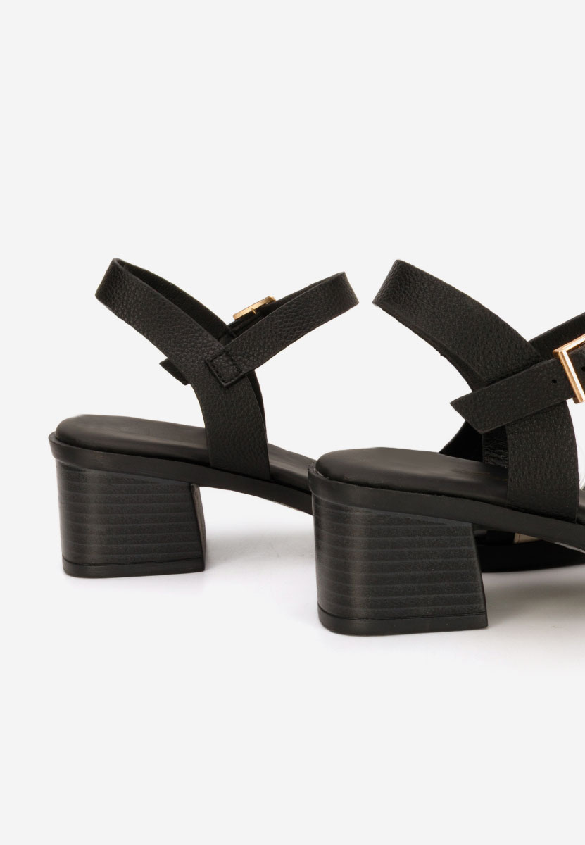 Sandale s petu Iustinia crno