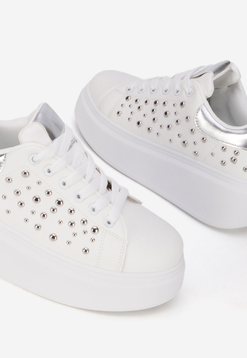 Tenisice sa platformom Lindalia V2 bijele