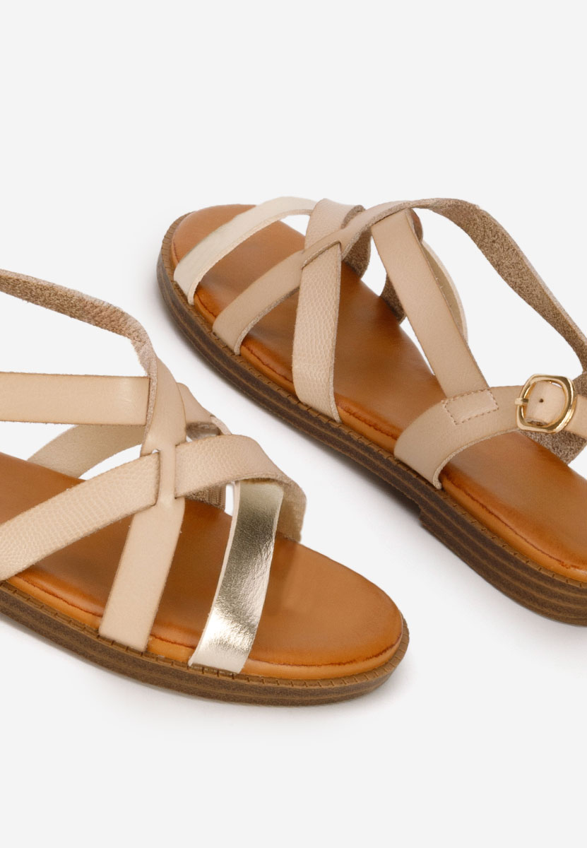 Niske sandale Latifia kaki