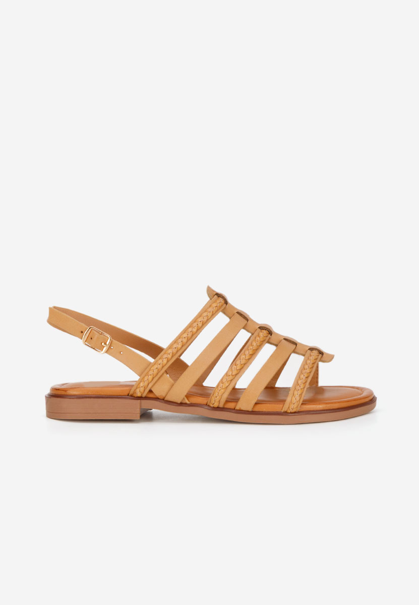 Niske sandale Aminta kaki
