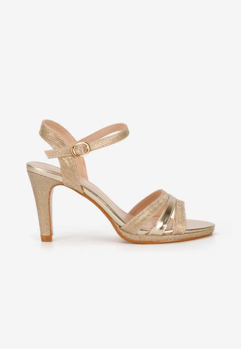 Sandale elegantne Raniya zlatno