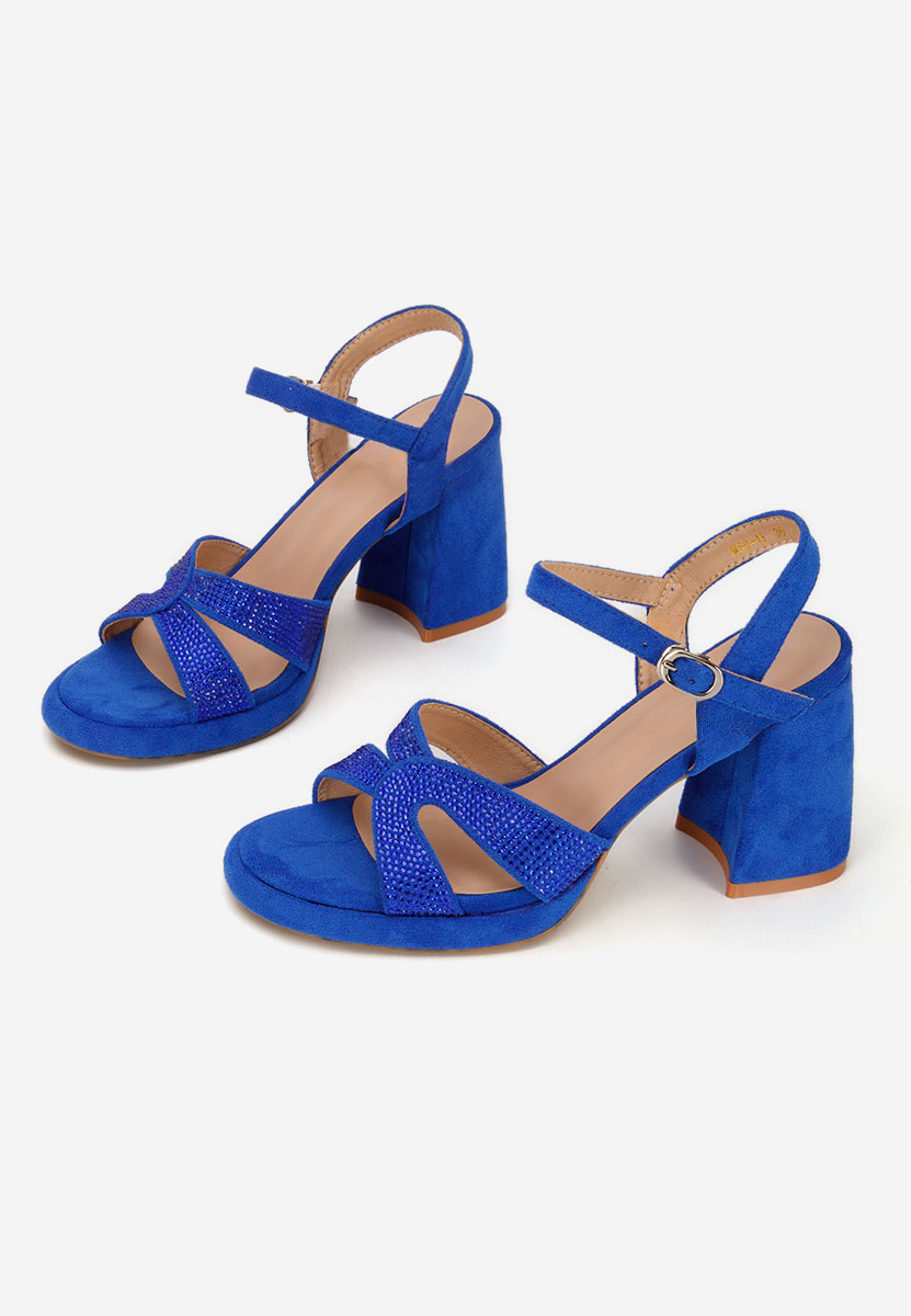 Sandale s petu Madrigal plavo navy