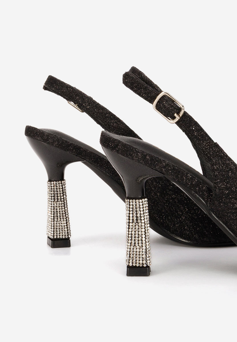 Elegantne cipele na petu Axellia crno