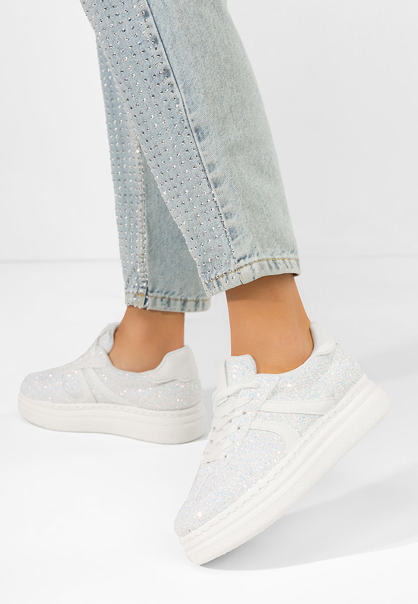 Ženske sneakers Zareena bijele