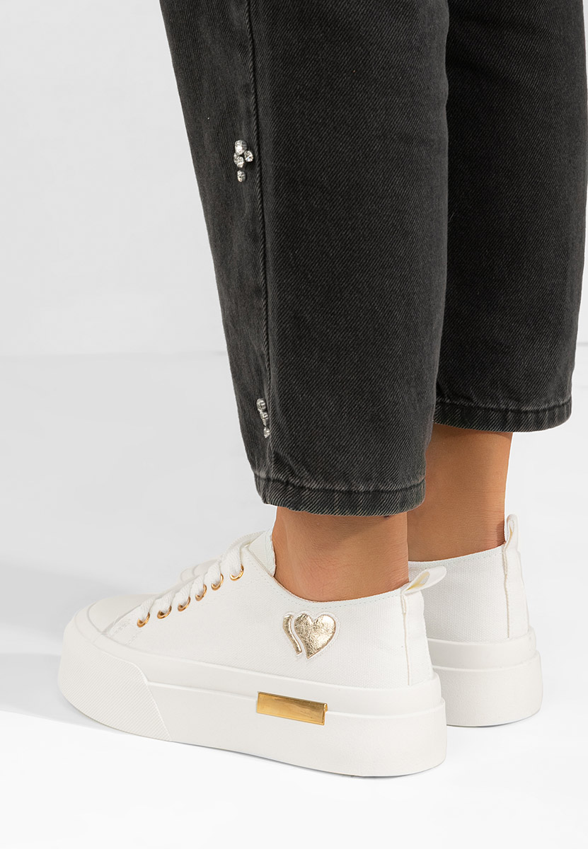 Tenisice sa platformom Inimia bijele