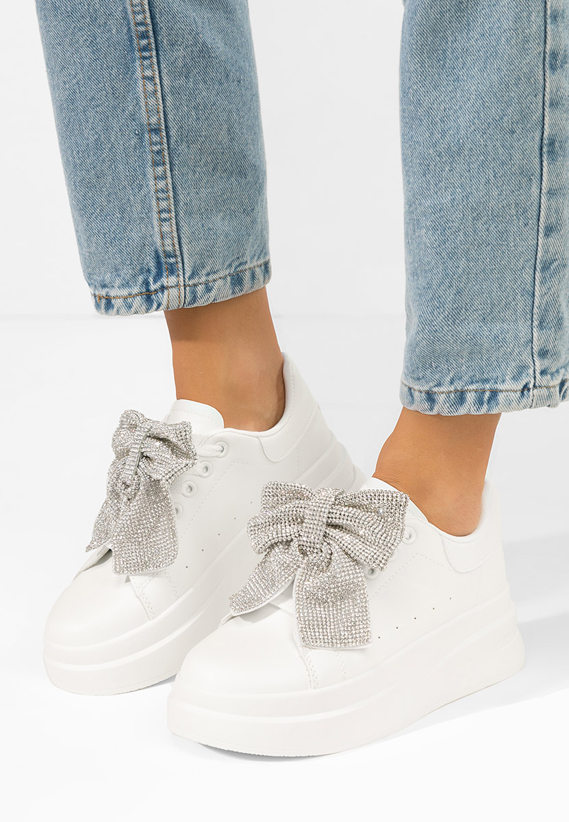 Tenisice sa platformom Anitta bijele