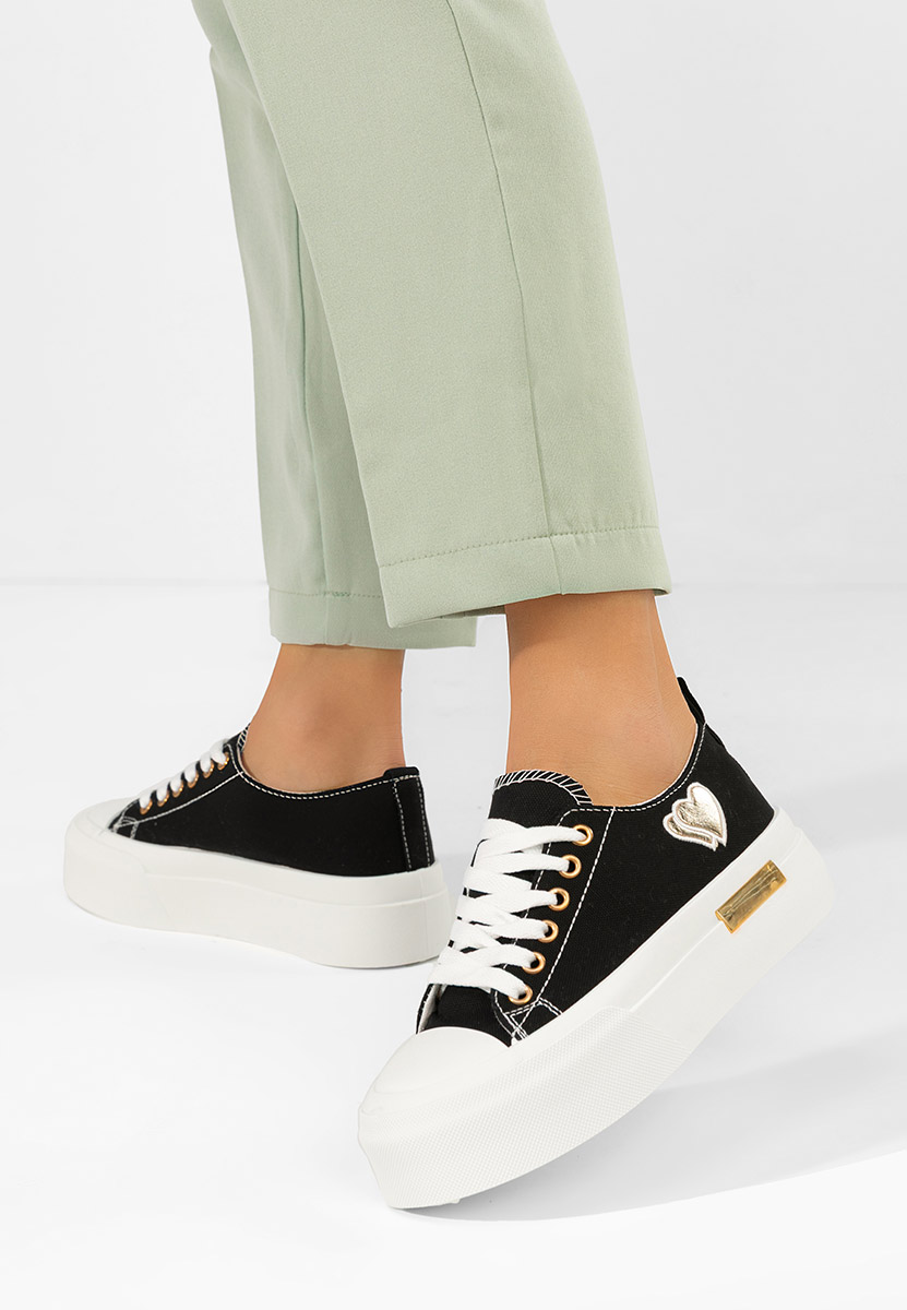 Tenisice sa platformom Inimia crno