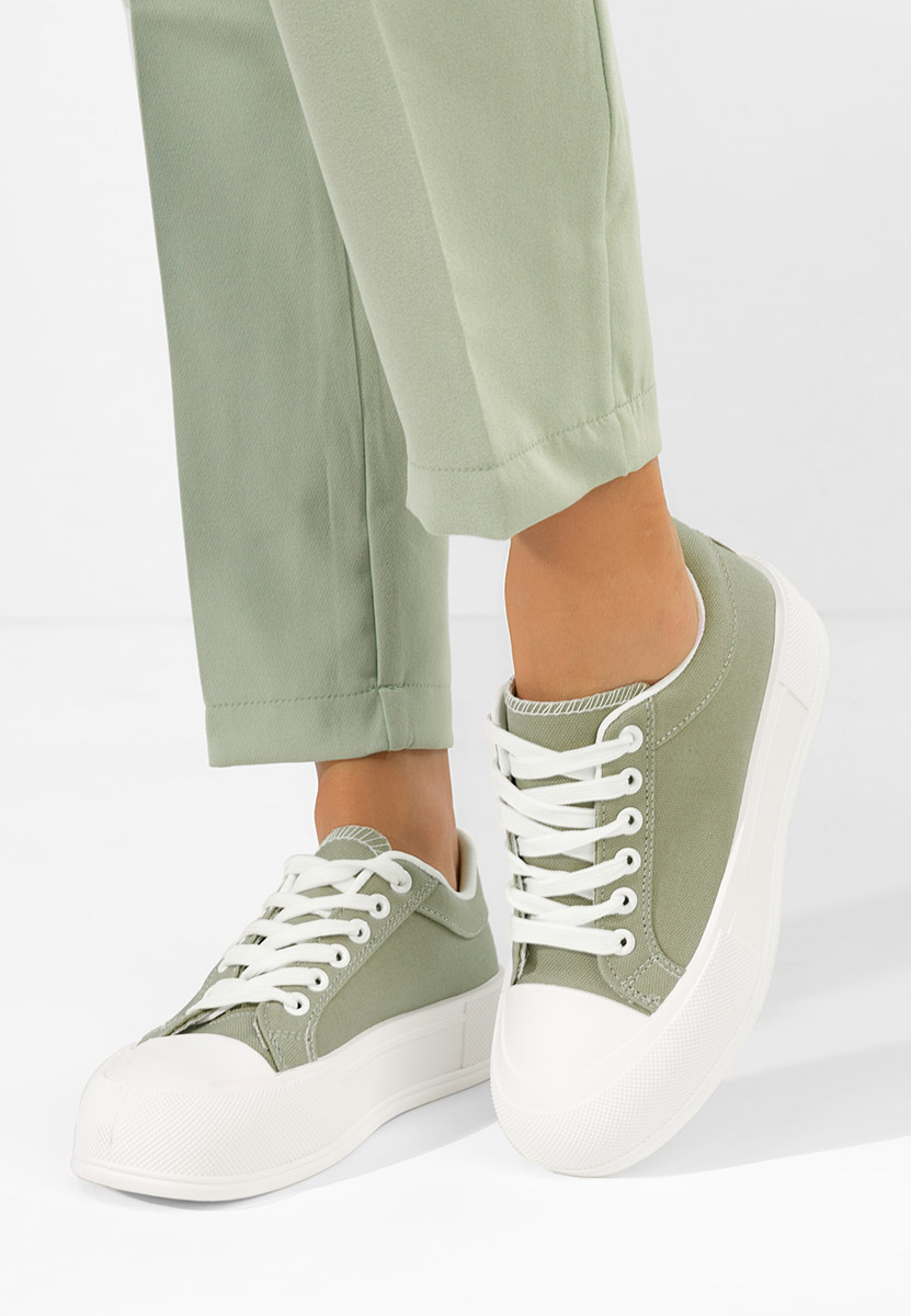 Tenisice s Platformom Antonea zeleno