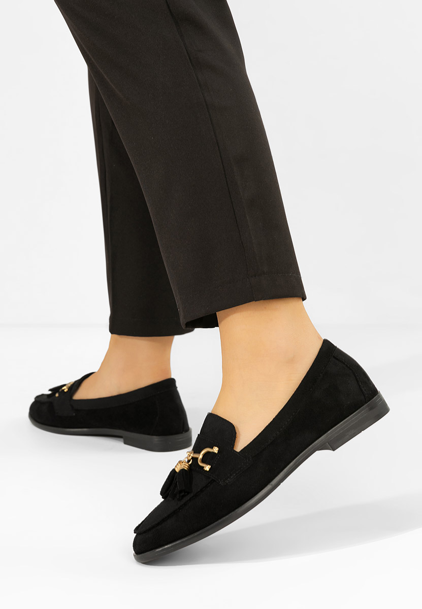 Ženske mokasinke Reeia crno