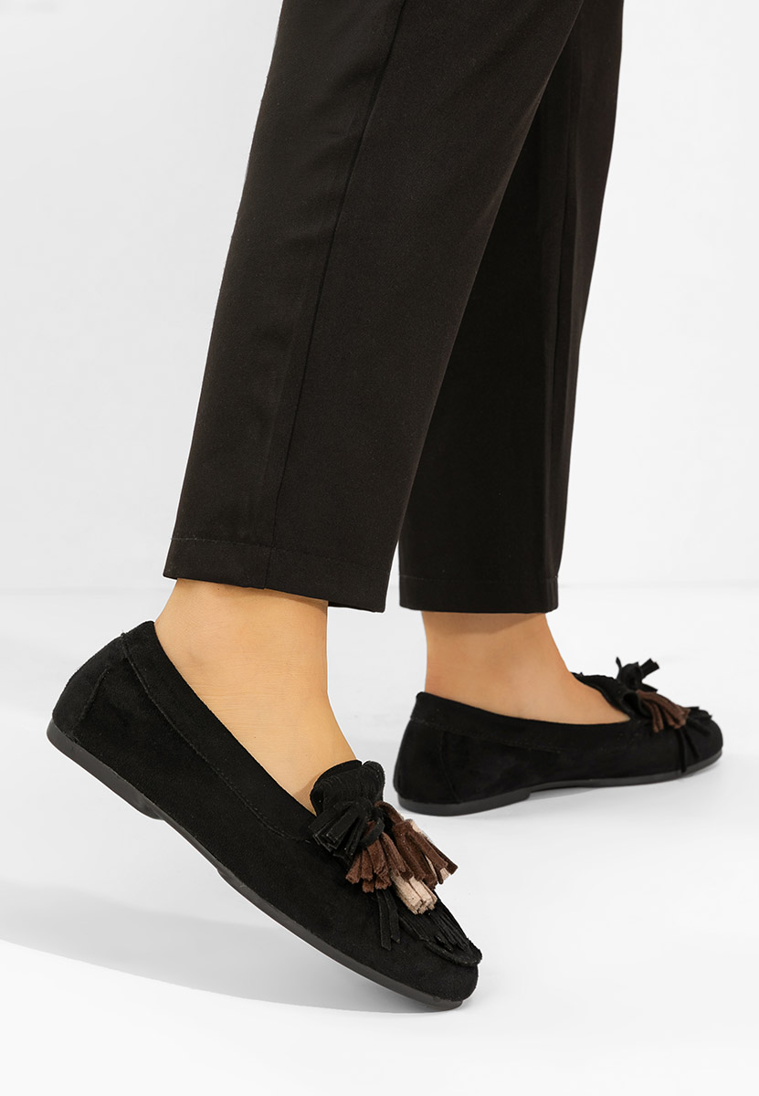Ženske mokasinke Sedania crno