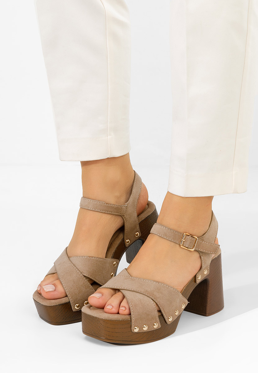 Sandale s petu Radiana kaki