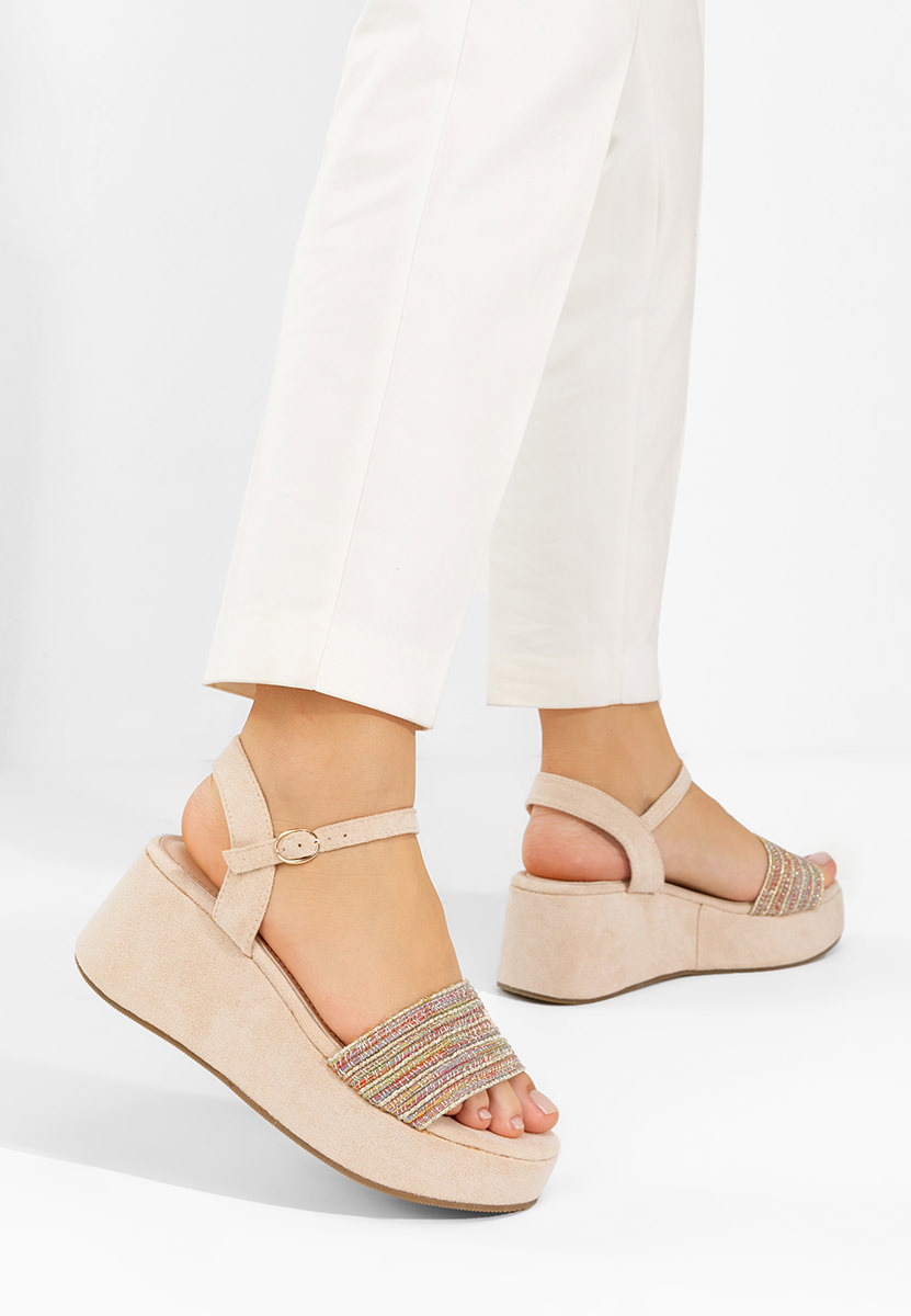 Sandale s platformom Yvania Šareno