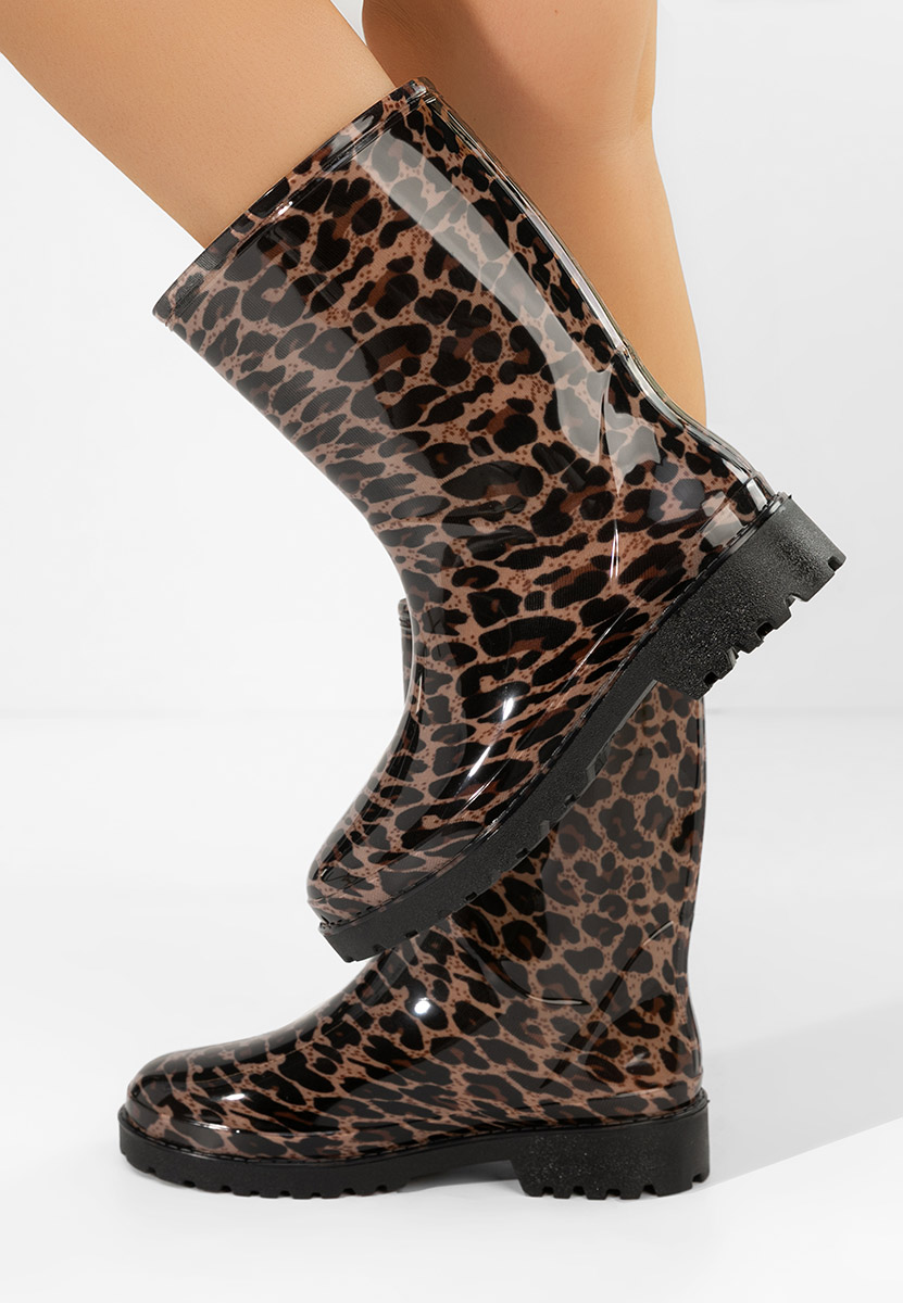 Gumene čizme Jalena leopardi