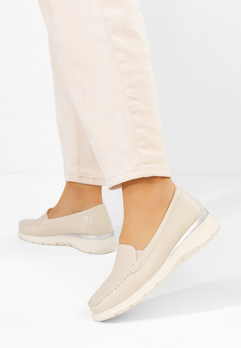 Ženske mokasinke Seona bež