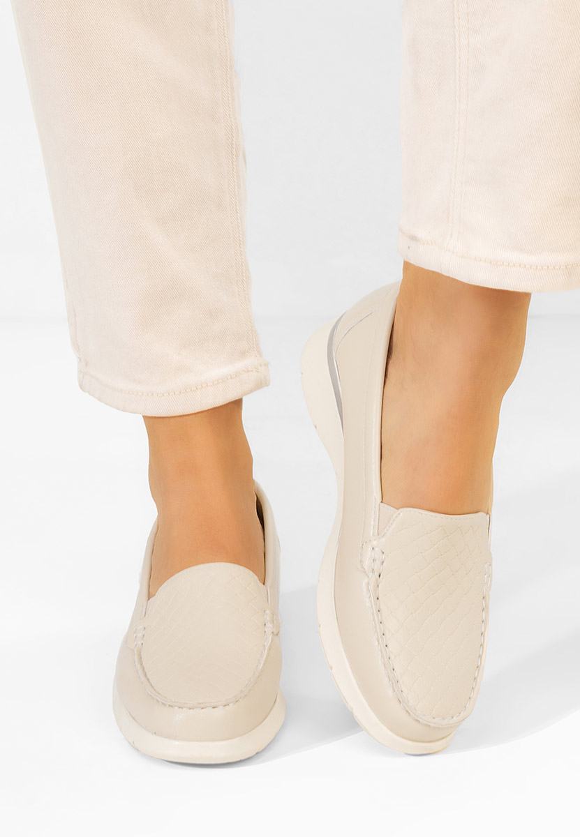 Ženske mokasinke Seona bež