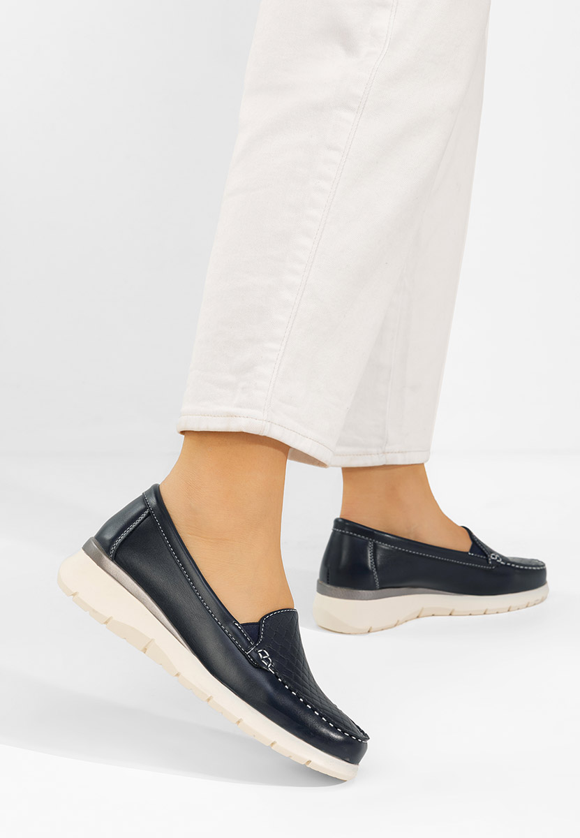 Ženske mokasinke Seona plavo navy