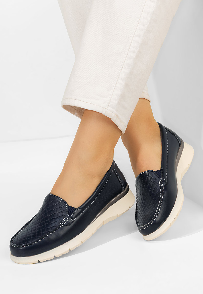 Ženske mokasinke Seona plavo navy