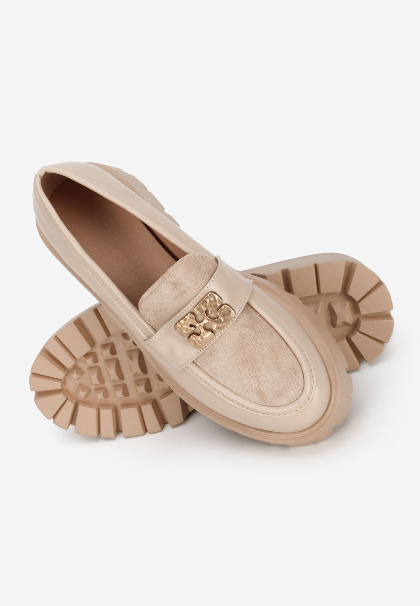 Mokasinke ženske Karamela kaki