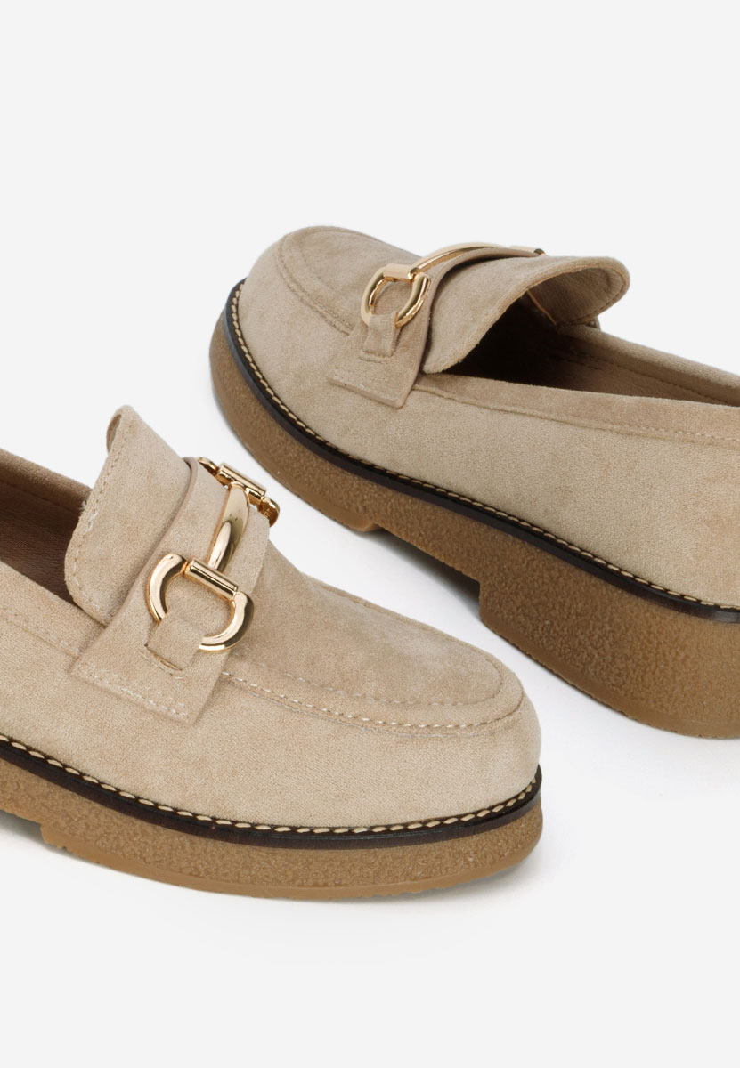 Ženske mokasinke Ylenia bež