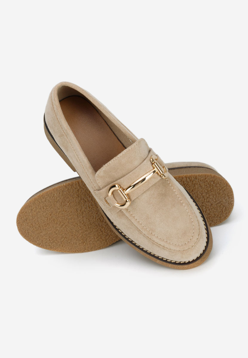 Ženske mokasinke Ylenia bež