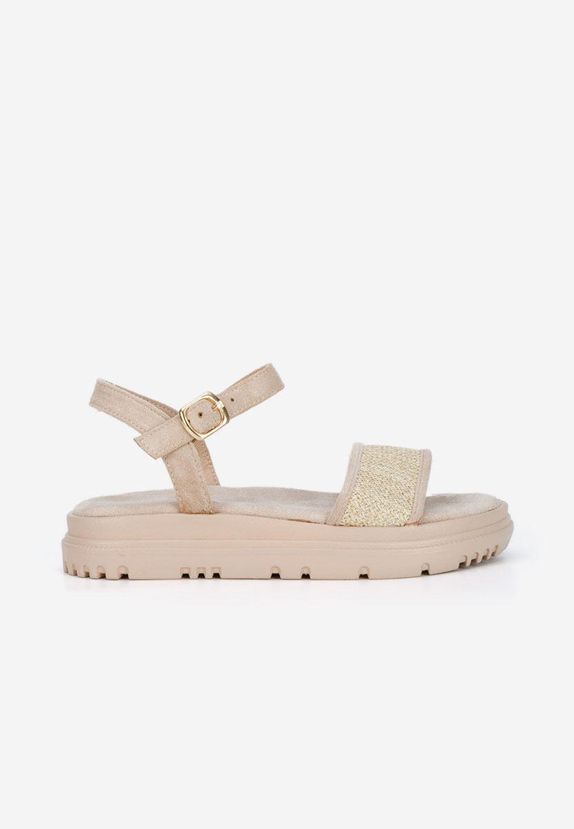 Sandale s platformom Donetia kaki