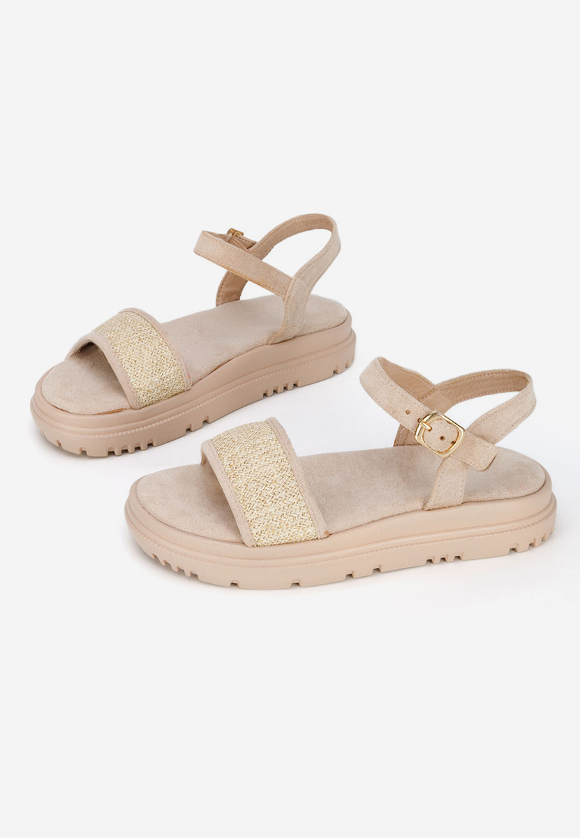 Sandale s platformom Donetia kaki