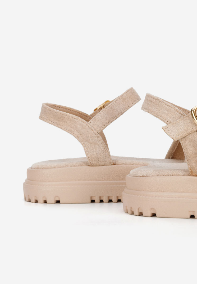 Sandale s platformom Donetia kaki