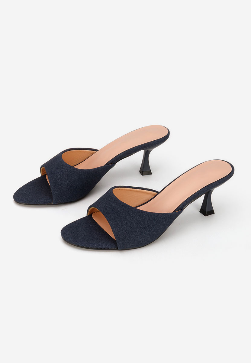 Papuče na petu Otelia plavo navy