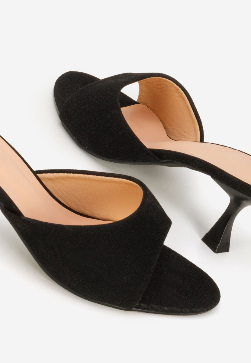 Papuče na petu Otelia crno