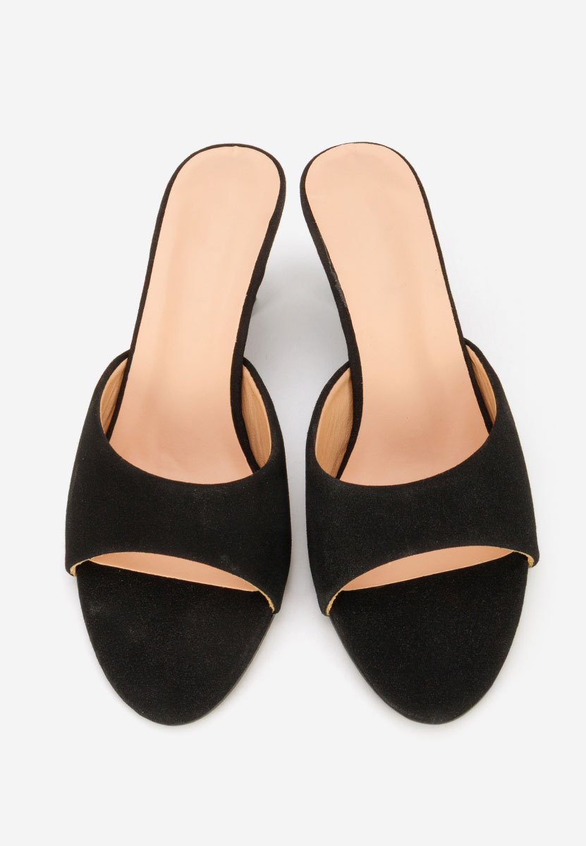 Papuče na petu Otelia crno