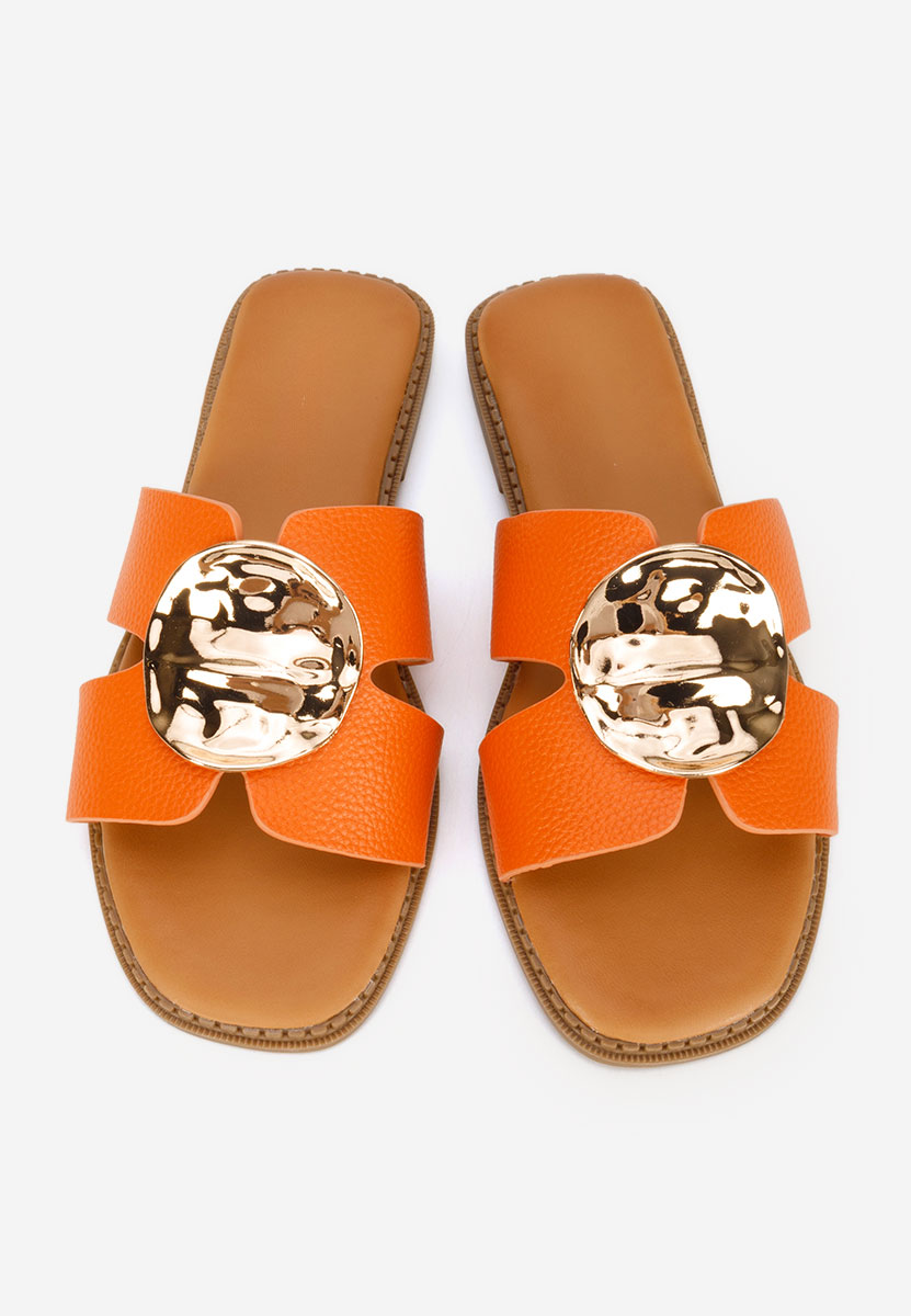 Papuče za ženske Klarina narančasta